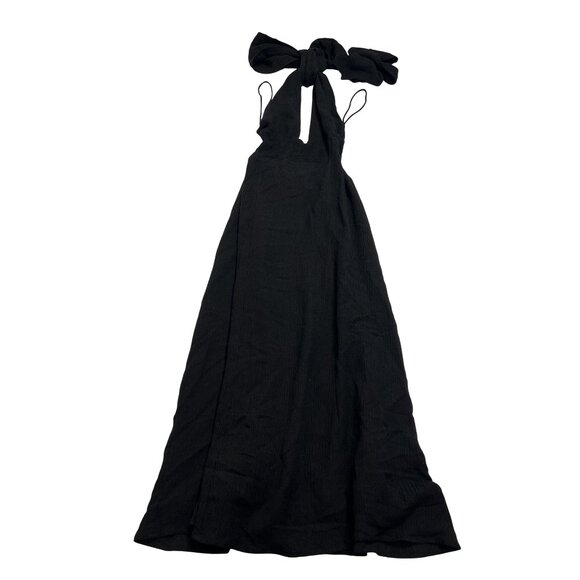 Faithfull The Brand Tropiques Maxi Dress in Black - Picture 1 of 6